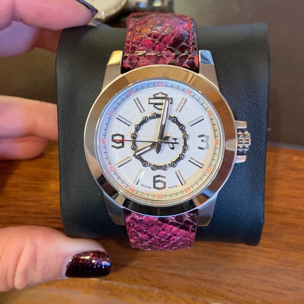 Harley Davidson Bulova watch